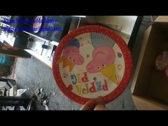 Νέας σχεδίασης μηχανική τύπου μηχανή χάρτινων πιάτων υψηλής ταχύτητας 50 έως 60 τεμάχια ανά λεπτό