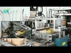 Μηχανή χάρτινου μπολ υψηλής ταχύτητας με σύστημα μέτρησης (διάμετρος πυθμένα 80-130 mm) 60 έως 70 τμχ κάθε λεπτό