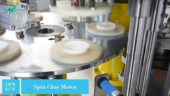 JBW D70 μηχανή διπλού τοιχώματος με μανίκια ποτηριών από χαρτί